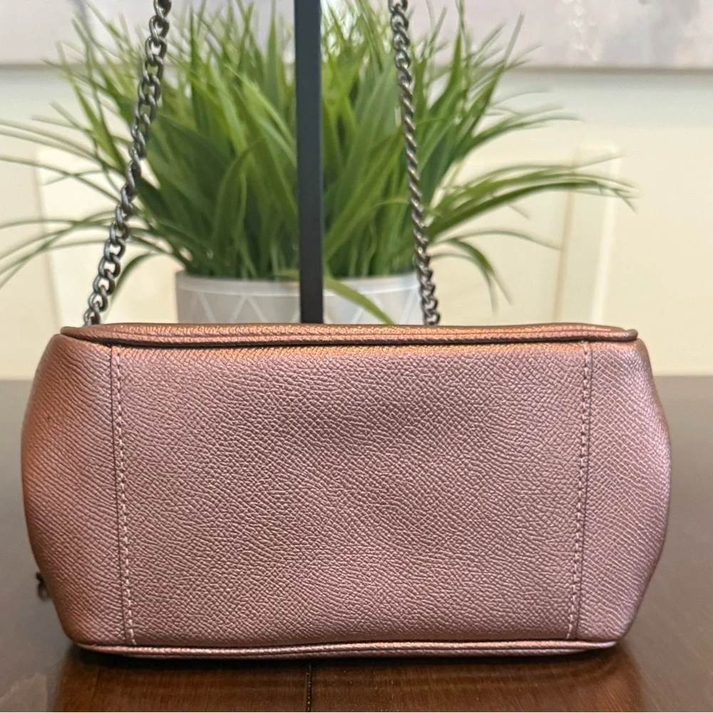 Coach Pearl Kisslock Metallic Rose Crossbody (2019) - Picture 8 of 10